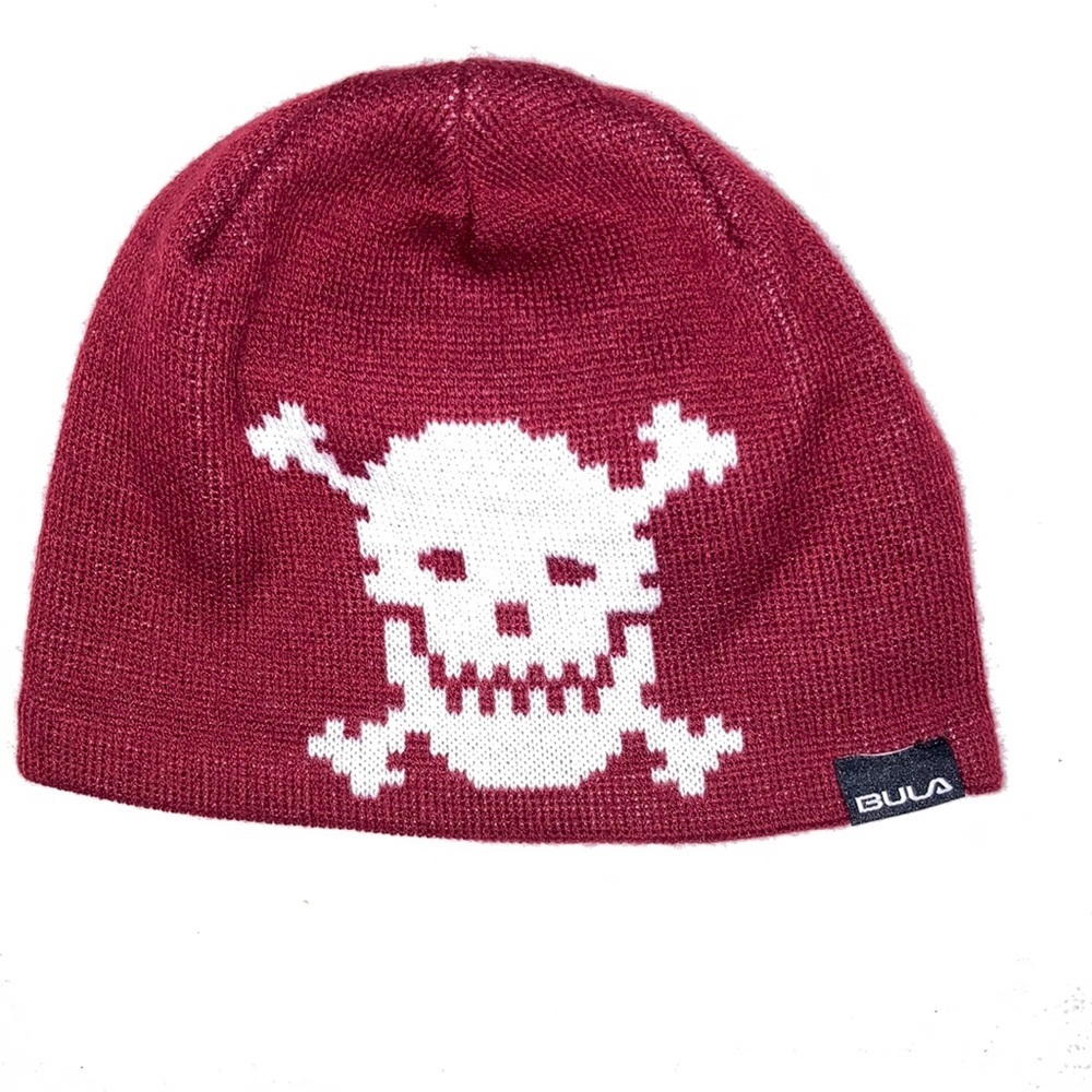 5/$20 bula Canada boys skull and crossbones beanie hat